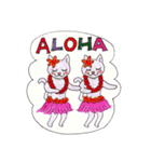 アロハ ワンダーちゃん（個別スタンプ：36）