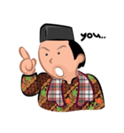 Indonesian Batik Guy（個別スタンプ：7）