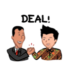 Indonesian Batik Guy（個別スタンプ：24）