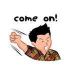 Indonesian Batik Guy（個別スタンプ：36）