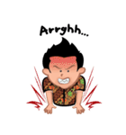 Indonesian Batik Guy（個別スタンプ：39）