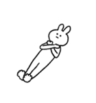 にちじょううさぎ（個別スタンプ：9）