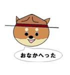 柴犬スカウト（個別スタンプ：2）