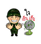 Soldier Thai (battlefield)（個別スタンプ：14）