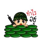 Soldier Thai (battlefield)（個別スタンプ：20）