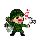 Soldier Thai (battlefield)（個別スタンプ：26）