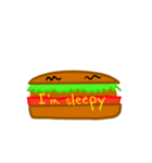 イングリッシュハンバーガー（個別スタンプ：12）