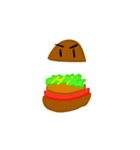 イングリッシュハンバーガー（個別スタンプ：14）