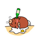 焼き卵を BREGG（個別スタンプ：9）