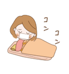 おとなしく、ひかえ目なかわいいOLまま（個別スタンプ：22）