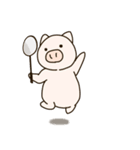 バドミン豚2（個別スタンプ：17）
