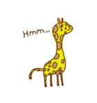 Funny Animals Doodle（個別スタンプ：31）