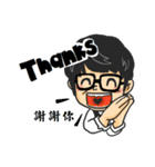 Tony Chen's bilingual funny sticker（個別スタンプ：8）