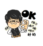 Tony Chen's bilingual funny sticker（個別スタンプ：9）