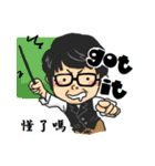 Tony Chen's bilingual funny sticker（個別スタンプ：19）