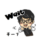 Tony Chen's bilingual funny sticker（個別スタンプ：21）