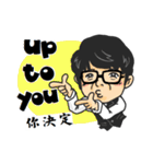 Tony Chen's bilingual funny sticker（個別スタンプ：30）