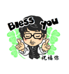 Tony Chen's bilingual funny sticker（個別スタンプ：34）