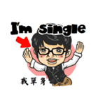 Tony Chen's bilingual funny sticker（個別スタンプ：38）