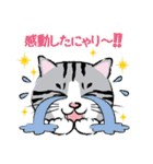 野良猫ニャン吉の日常会話スタンプVol.1（個別スタンプ：8）