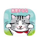 野良猫ニャン吉の日常会話スタンプVol.1（個別スタンプ：18）