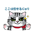 野良猫ニャン吉の日常会話スタンプVol.1（個別スタンプ：33）