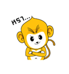 Yonkey Crazy Monkey by Happi Studio（個別スタンプ：8）