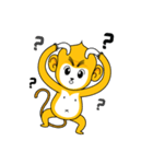 Yonkey Crazy Monkey by Happi Studio（個別スタンプ：30）