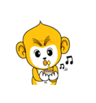 Yonkey Crazy Monkey by Happi Studio（個別スタンプ：36）