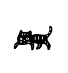 猫の黒塀（個別スタンプ：4）