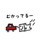 ちょい筆書きのカクカクくん（個別スタンプ：18）