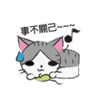 Gray tabby cat's daily（個別スタンプ：26）