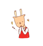 Daily life of cute deer（個別スタンプ：1）