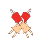 Daily life of cute deer（個別スタンプ：3）