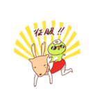 Daily life of cute deer（個別スタンプ：16）