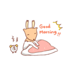 Daily life of cute deer（個別スタンプ：19）