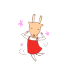 Daily life of cute deer（個別スタンプ：27）