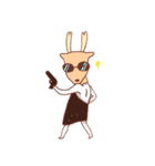 Daily life of cute deer（個別スタンプ：40）