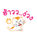 My name is Little cat（個別スタンプ：7）