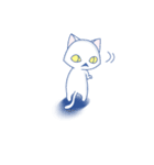 夏白猫（個別スタンプ：32）