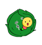 お庭のいもむしず（個別スタンプ：2）