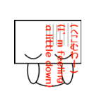 使える英語と日本語のワンフレーズ。（個別スタンプ：12）