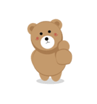 Romantic Tipsy Bear（個別スタンプ：2）