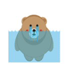 Romantic Tipsy Bear（個別スタンプ：13）