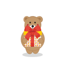 Romantic Tipsy Bear（個別スタンプ：27）