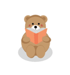 Romantic Tipsy Bear（個別スタンプ：36）