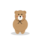 Romantic Tipsy Bear（個別スタンプ：40）