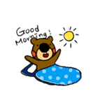 Little Brown Bear daily（個別スタンプ：2）