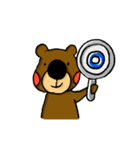 Little Brown Bear daily（個別スタンプ：3）