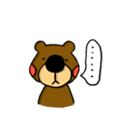 Little Brown Bear daily（個別スタンプ：8）